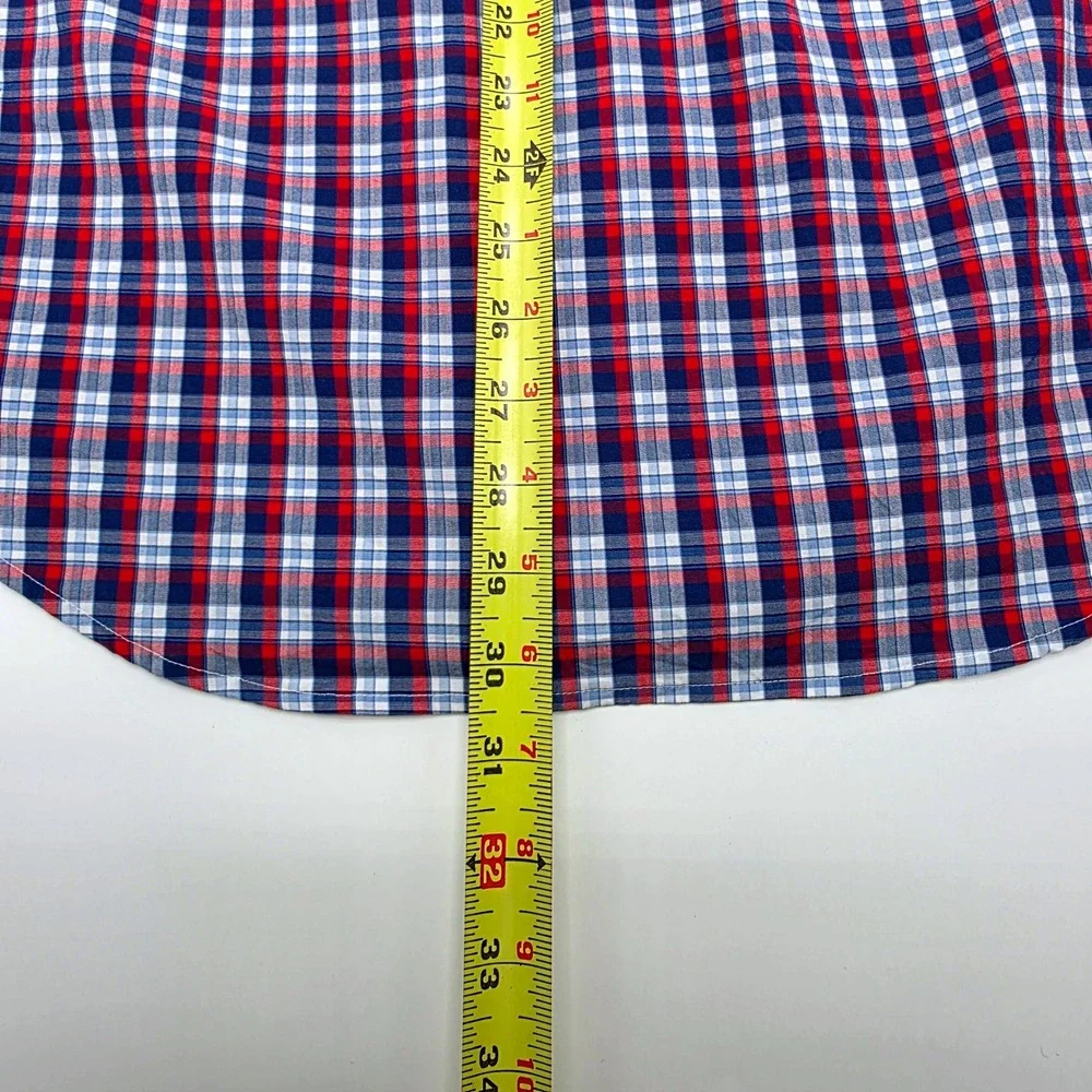 Vineyard Vines by‎ Shep & Ian Classic Fit Whale Shirt Red White Blue Size M